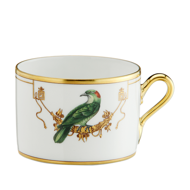 지노리 1735 Tea cup Voliere Coucou Didrie Ginori 00439