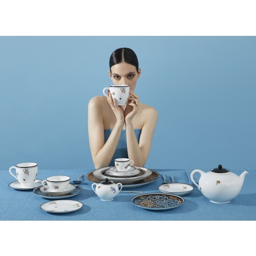 지노리 1735 Tea cups & 소서 Arcadia Ginori saucers 00431