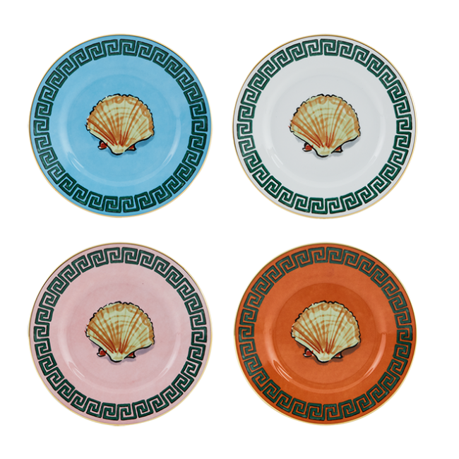 지노리 1735 Mix of 4 브레드 접시 Ginori bread plates 00269