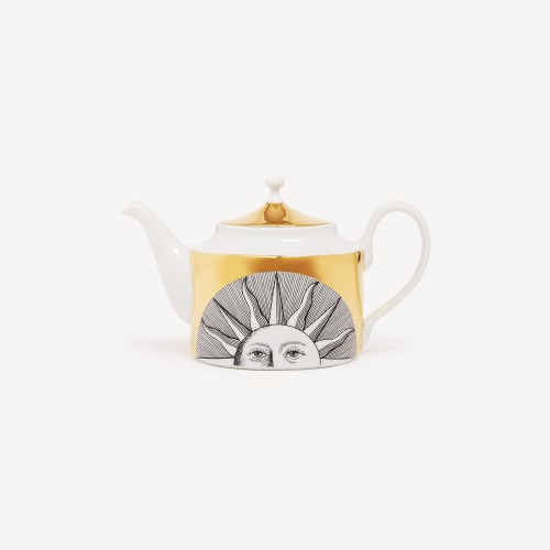 포르나세티 티포트 Soli Fornasetti Teapot Soli 00588