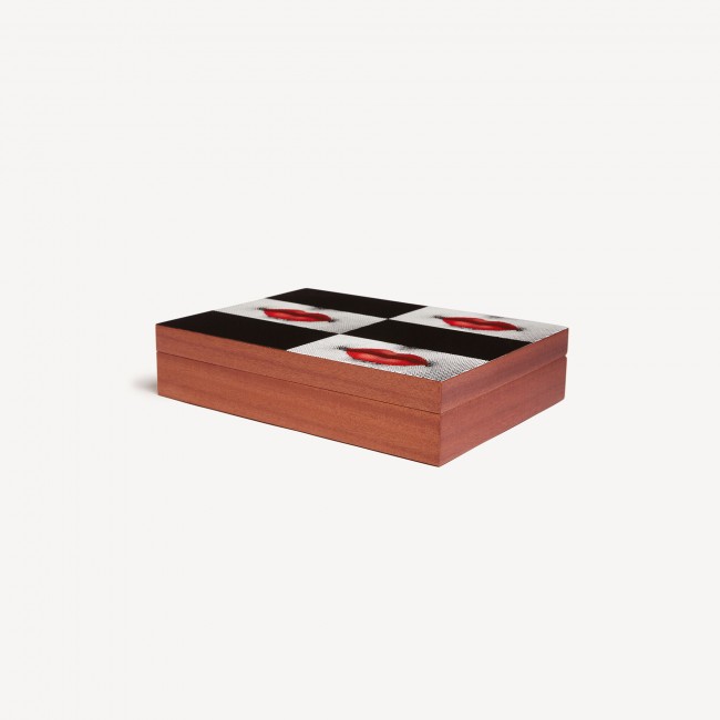 포르나세티 Wooden box Kiss Fornasetti Wooden box Kiss 00311