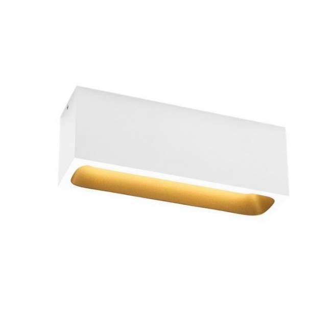 웨버 앤 듀크레 Pirro 오팔 Ceiling 서피스 4.0 LED 화이트 / 골드 Wever & Ducre Pirro Opal Ceiling Surface 4.0 LED White / Gold 39512