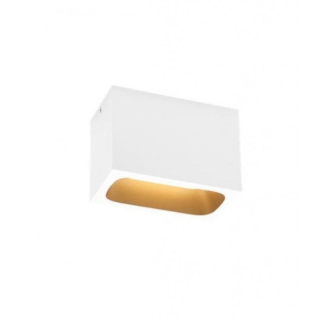 웨버 앤 듀크레 Pirro 오팔 Ceiling 서피스 2.0 LED 화이트 / 골드 Wever & Ducre Pirro Opal Ceiling Surface 2.0 LED White / Gold 39508