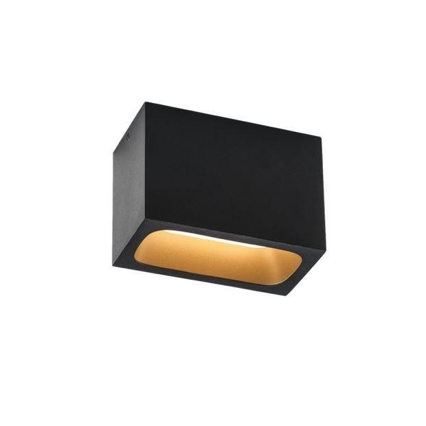 웨버 앤 듀크레 Pirro 오팔 Ceiling 서피스 2.0 LED 블랙 / 골드 Wever & Ducre Pirro Opal Ceiling Surface 2.0 LED Black / Gold 39506