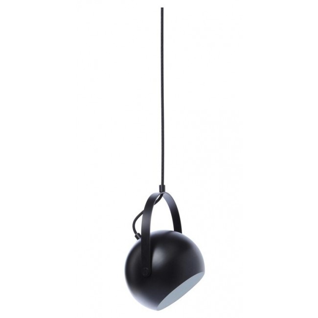 프랜슨 Ball 190 펜던트 조명/식탁등 with handle 매트 블랙 Frandsen Ball 190 pendant light with handle Matted black 37687