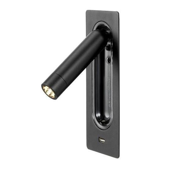 마르셋 LED튜브 RSC USB 매트 블랙 Marset Ledtube RSC USB Matted black 37384