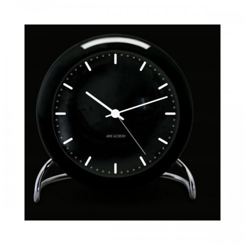 로젠달 Timepieces 테이블 시계 City Hall 블랙 Rosendahl Table Clock Black 03553