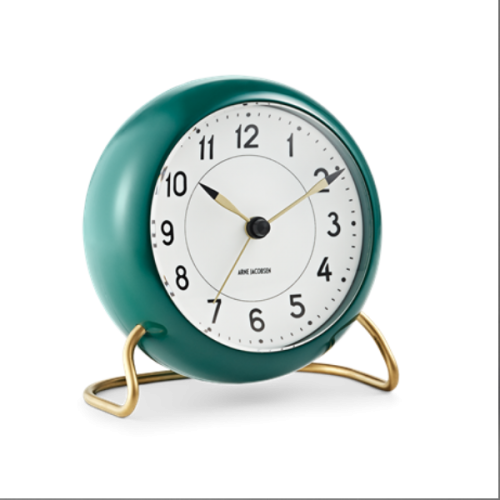 로젠달 Timepieces Station 테이블 시계 그린 Rosendahl Table Clock Green 03546