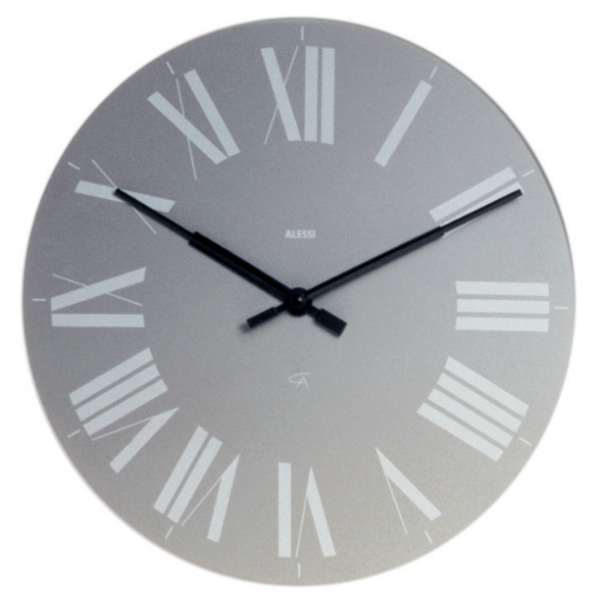 알레시 Firenze 시계 Grey Alessi Clock 03523