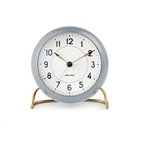 로젠달 Timepieces Station 테이블 시계 Grey Rosendahl Table Clock 03514
