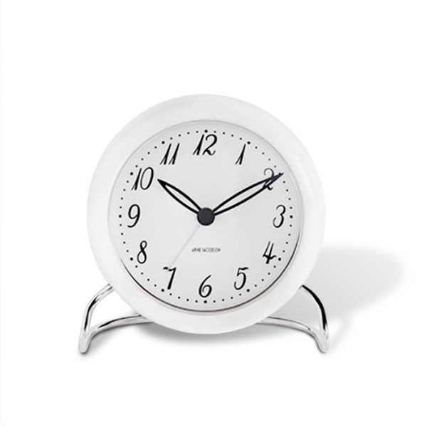 로젠달 Timepieces 테이블 시계 LK 화이트 Rosendahl Table Clock White 03511
