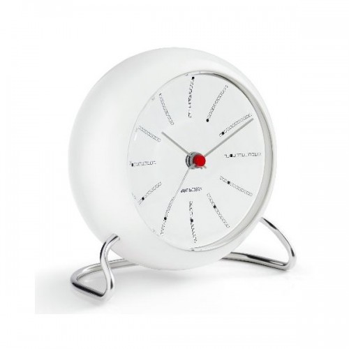 로젠달 Timepieces 테이블 시계 Bankers 화이트 Sale Rosendahl Table Clock White 03433