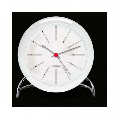 로젠달 Timepieces 테이블 시계 Bankers 화이트 Sale Rosendahl Table Clock White 03433