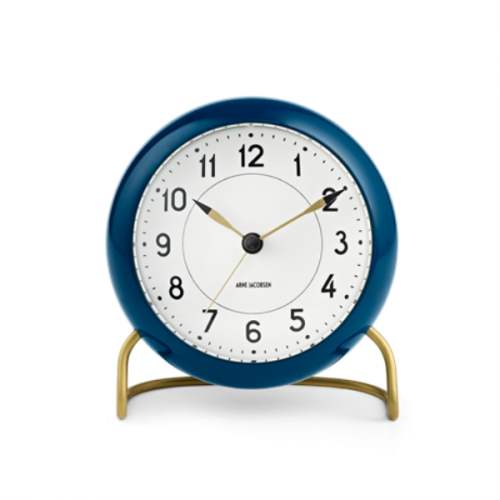 로젠달 Timepieces Station 테이블 시계 블루 Rosendahl Table Clock Blue 03431