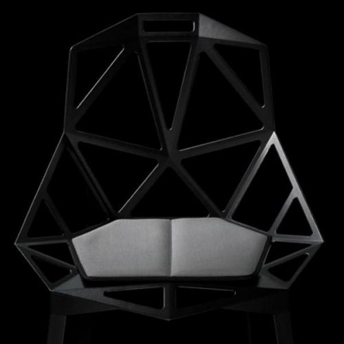 마지스 design 쿠션 체어원 (Hexagonal) 블랙 래더 Sale Magis Cushion Chair One Black Leather 01632