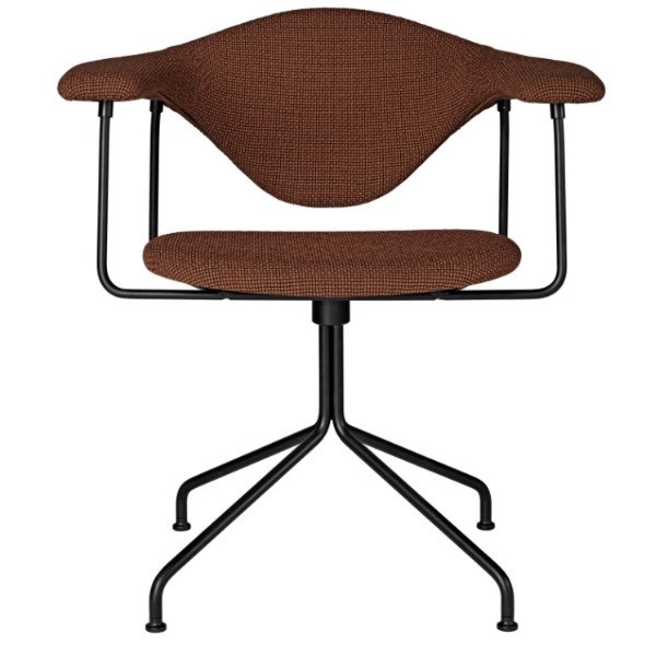구비 Masculo Meeting 체어 의자 스위블 base Fully Upholstered Gubi Chair Swivel 01534