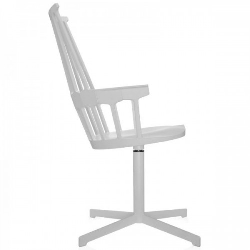 카르텔 콤백 회전형 스위블 체어 화이트 Kartell Comback Swivel Chair White 01516