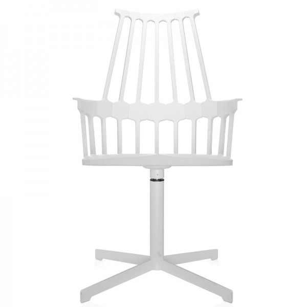 카르텔 콤백 회전형 스위블 체어 화이트 * Kartell Comback Swivel Chair White 01516