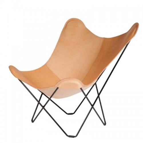 쿠에로 Design 레더 버터플라이 체어 의자 – Pampa 마리포사 Cuero Leather Butterfly Chair Mariposa 00978