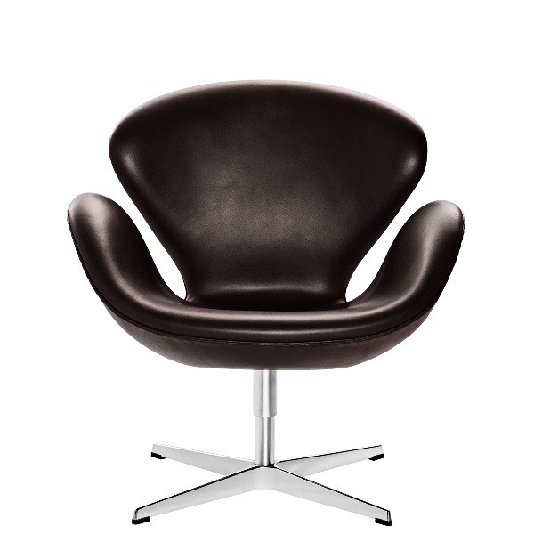 프리츠한센 Swan 라운지체어 레더 (Aura) Fritz Hansen Lounge Chair Leather 00965