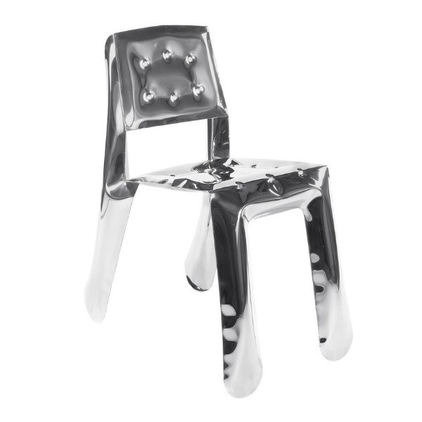 Zieta Chippensteel 0.5 체어 의자 스테인리스 스틸 Polished (Inox) Chair Stainless Steel 00554
