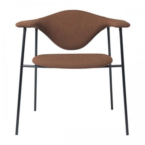 구비 Masculo 다이닝 체어 의자 4 Legs Fully upholstered Gubi Dining Chair 00493