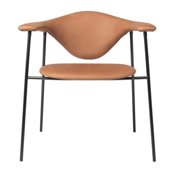 구비 Masculo 다이닝 체어 의자 4 Legs Fully upholstered Gubi Dining Chair 00493