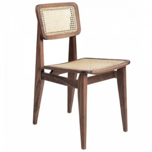 구비 C-체어 의자 다이닝 체어 - Un-Upholstered All 프렌치 Cane Gubi C-Chair Dining Chair Un-Upholstered  French 00471