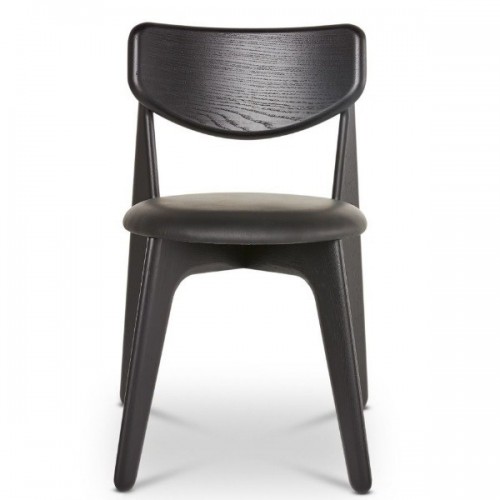톰 딕슨 Slab 체어 의자 블랙 Upholstered x 2 Tom Dixon Chair Black 00409