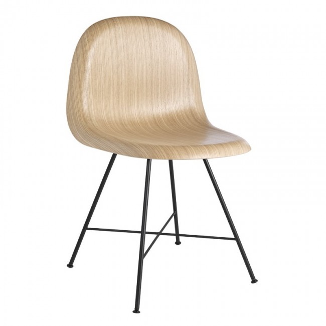 구비 3D 체어 의자 Un-Upholstered Center Base Gubi Chair Un-Upholstered  00348