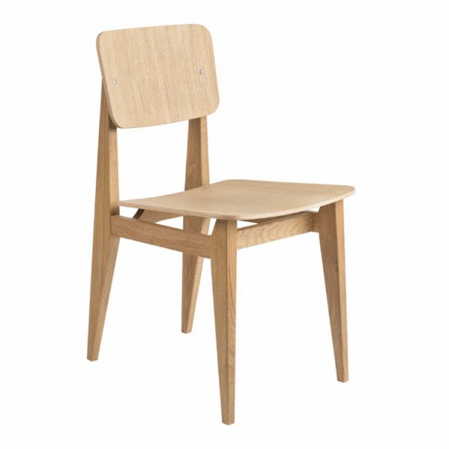 구비 C-체어 의자 다이닝 체어 Veneer Gubi C-Chair Dining Chair 00330