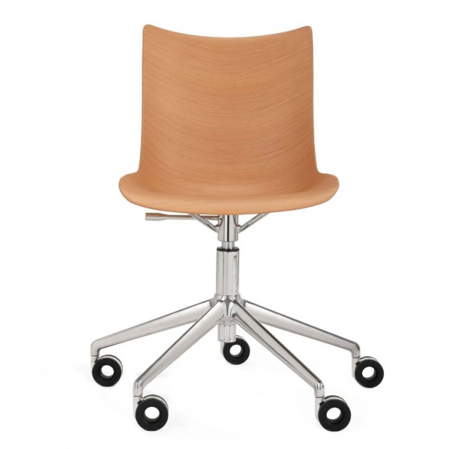카르텔 P Wood 회전형 스위블 체어 Kartell Swivel Chair 00280