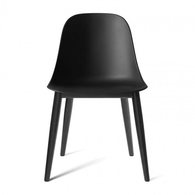메누 하버 다이닝 사이드 체어 블랙 Stained Oak Menu Harbour Dining Side Chair Black 00203