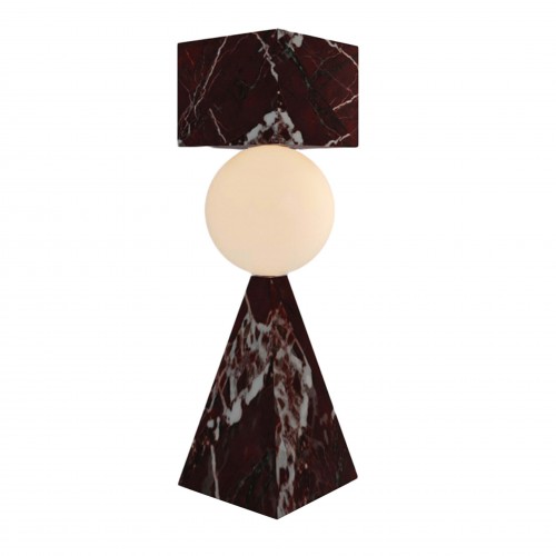 Dimarmo CS Class 테이블조명/책상조명 in Red Levanto Marble by sid&sign 17755