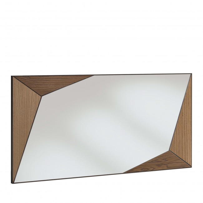 Epocart Geometric-Style 직사각형 브라운 거울 17252