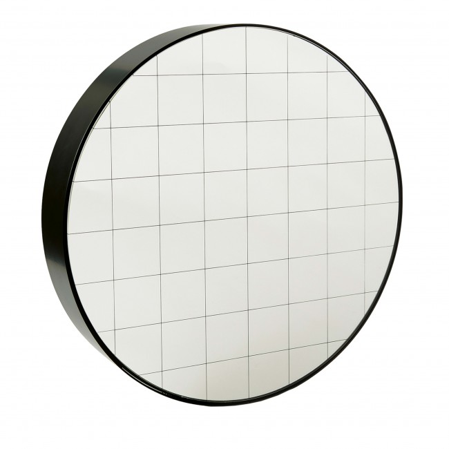 Atipico Centimetri 블랙 Round 거울 17165