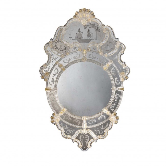 Barbini Brighella 거울 17044