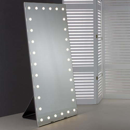 Unica Luxury Lighted Mirrors 스탠드 얼론 Floor 거울 16231