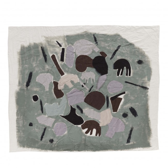 원스 밀라노 Battle Field Hand-Painted Quilt 16072
