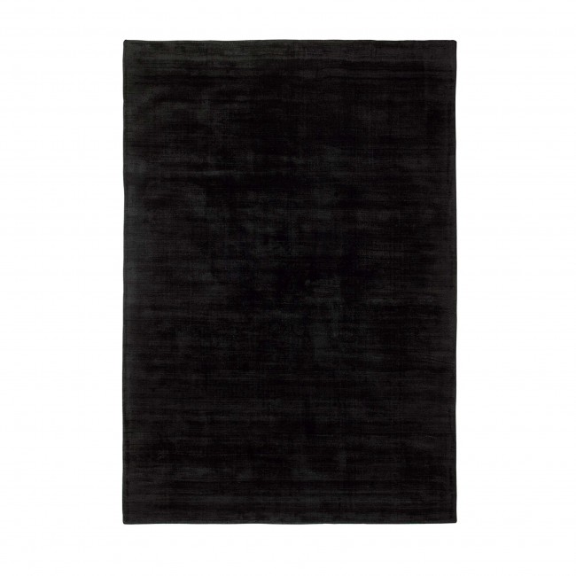Sitap Carpet Couture I탈IA Trendy Shiny 블랙 러그 15263