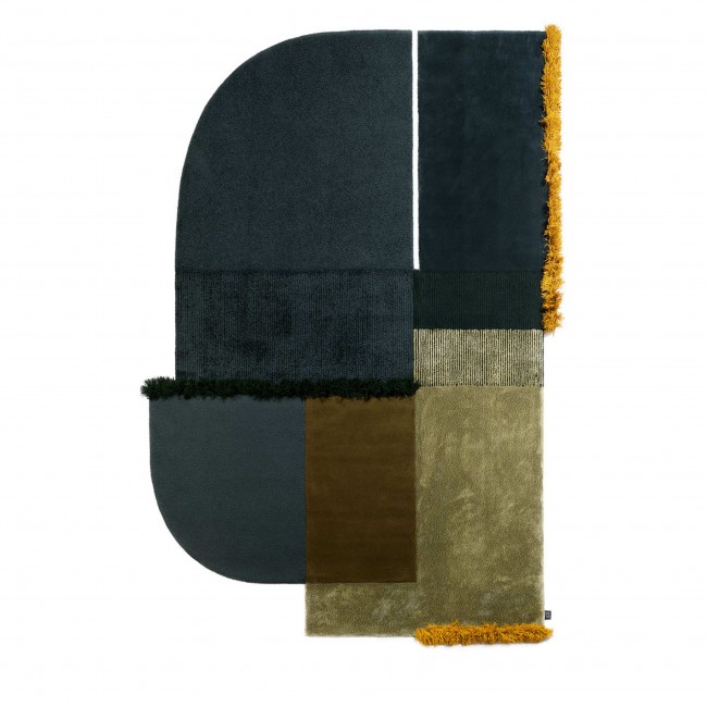Carpet Edition Selce #2 Goethite 블루 러그 by Studio Salaris 15006