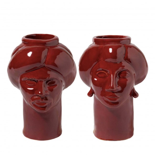 Crita Ceramiche Solimano & Roxelana Red 화병 꽃병 14849