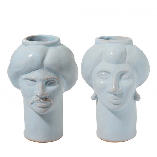 Crita Ceramiche Solimano & Roxelana 화이트 화병 꽃병 14843