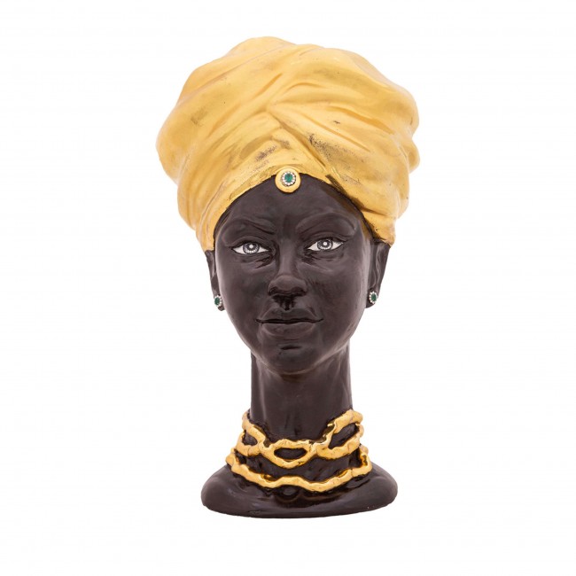 Ceramiche Verus Koine Jawara Moor Woman Head 14664