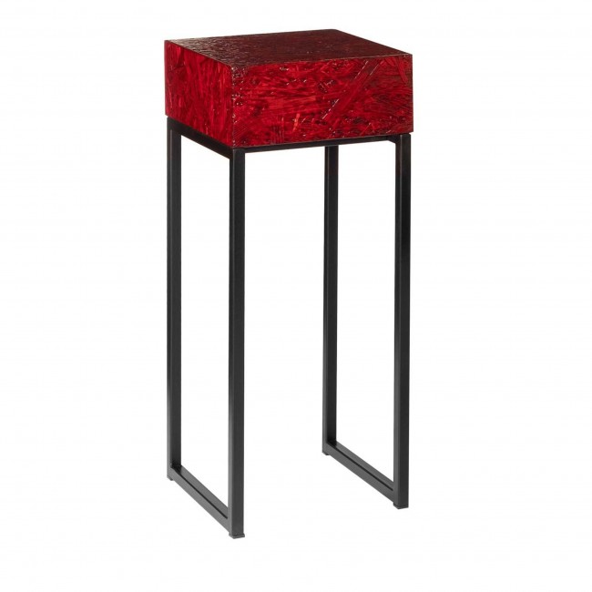 Arkof SP링 Mini 사이드 테이블 Red by Fabrizio Contaldo 12579