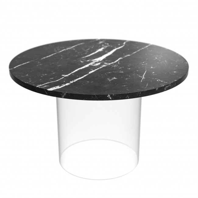 [1+2=8] 21st Century Marquinia Marble 커피 테이블 with Wireless Charger 09495