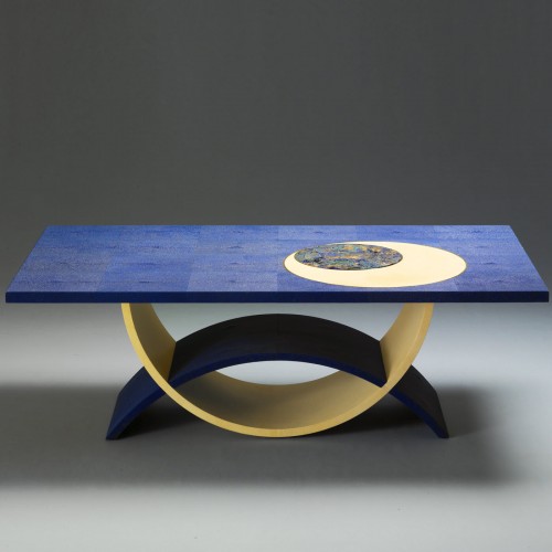 Giordano VI간 블루 문 커피 테이블 by Teresa Luni 09282