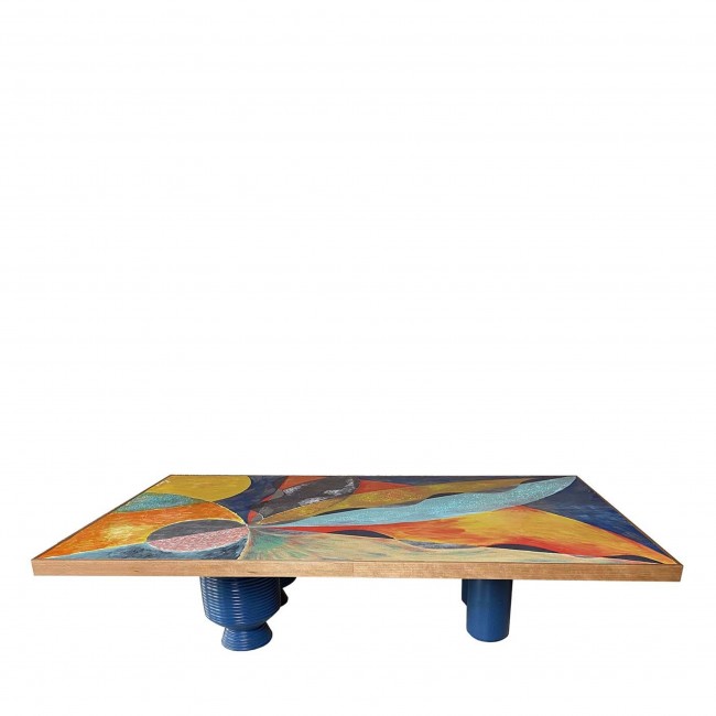 Meccani Design Atlantide 직사각형 커피 테이블 by Mascia 09272