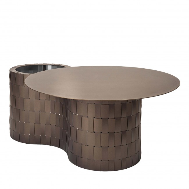 Splot Design Nymphaea 브라운 커피 테이블 08798
