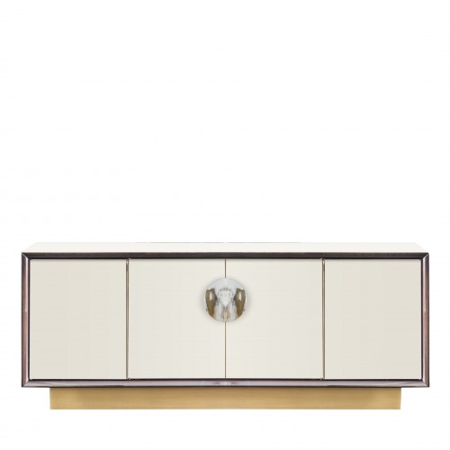 Arcahorn Helios Cabinet by Filippo Dini Ivory 07959